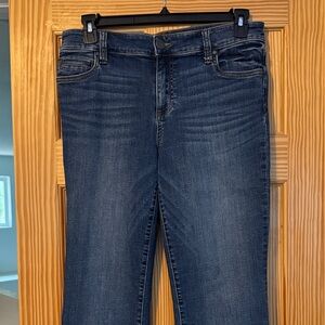 Kut from the Kloth Dark Blue Straight Leg Jeans